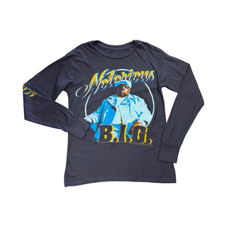 Rowdy Sprout Black Notorius B.I.G. long sleeve, 8 years
