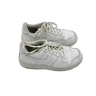 Nike white Air Force 1 Low Top, 1 big kid