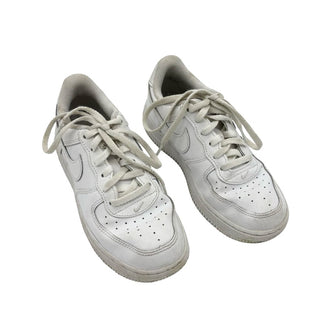 Nike white Air Force 1 Low Top, 1 big kid