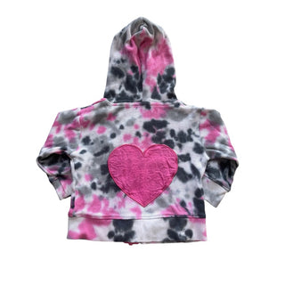 Little Mish Tie Dye heart sweatshirt, 12 Months