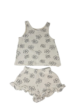 Zara Floral tank and short set, 3-4 years