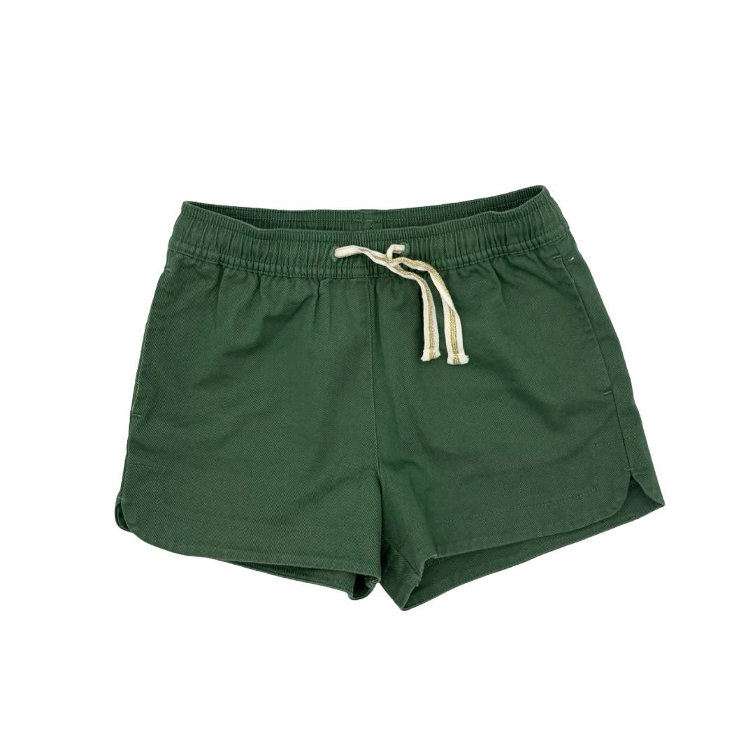 Crewcuts green chino shorts, 8 years