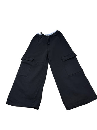 Zara Wide leg black sweatpants, 7 years