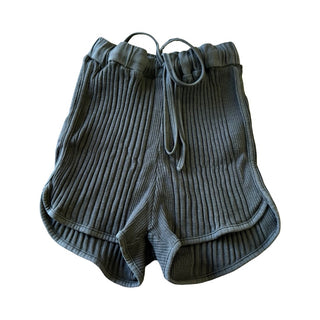 Sun Child Charcoal grey ribbed shorts, 10 years