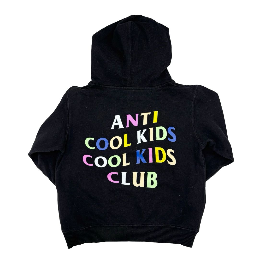 Paper Plain Anti Cool Kids black sweatshirt, 6 years