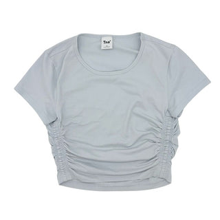 Tna baby blue crop tshirt, xs
