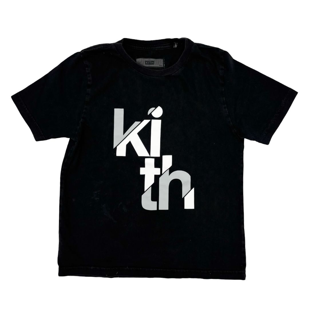 Kith black tshirt, 8-9 years