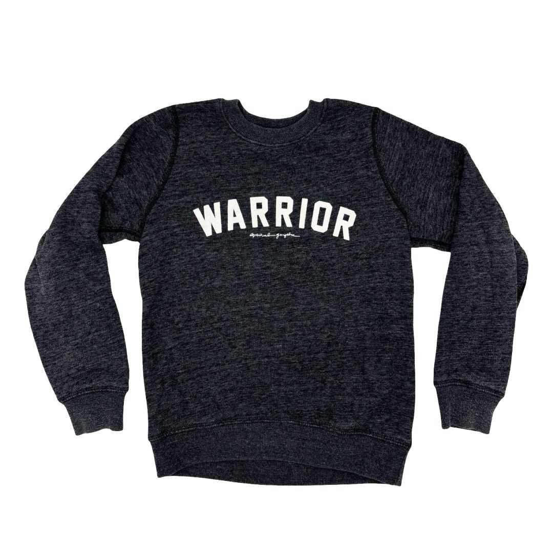 Spiritual Gangster gunmetal grey crewneck, 6 years