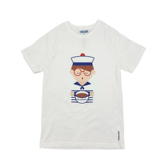 Jacadi white w/sailor tshirt, 12 years