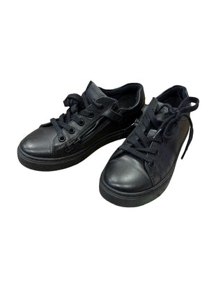 Geox Black Leather Shoes, 33 EU