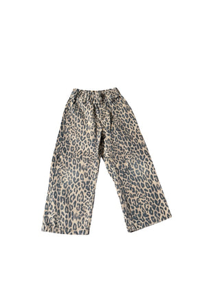 H&M Leopard jeans, 4-5 years