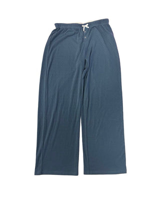 Edikted Blue Pointelle Knit Pants, S