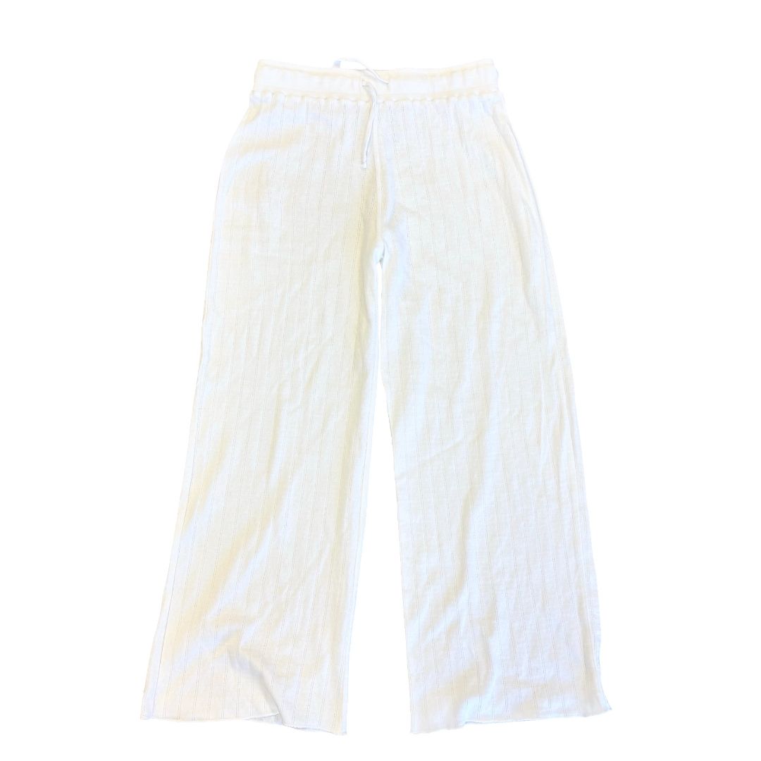 Perfect Underneath white pointelle lounge pants, s womens