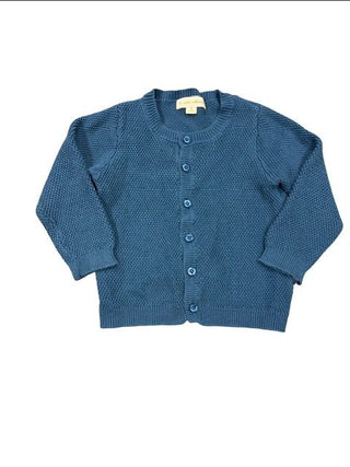 La Petite Collection Blue Knit Cardigan, 2 years