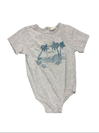 Louise Misha Beach Scene Print Bodysuit, 24 months