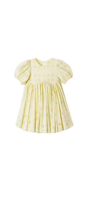 Rylee + Cru Rose Dress Citron Brand New with Tags, 4-5 years