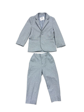 Zara Blue Knit Suit, 5 years