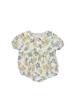 Floral romper, 24 months