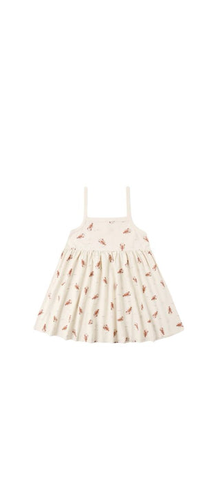 Rylee + Cru Lea Dress Lobster Brand New with Tags, 4-5 years