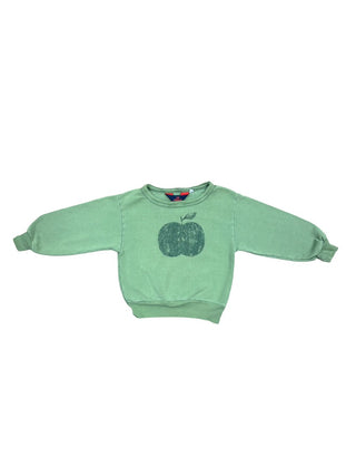 The Animals Observatory Green apple sweater, 2 years