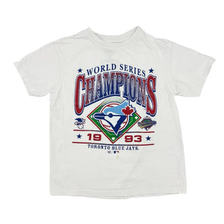 MLB '47 Blue Jays World Series tshirt, youth medium