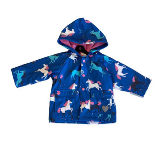 Hatley Unicorn rain coat, 9-12 Months