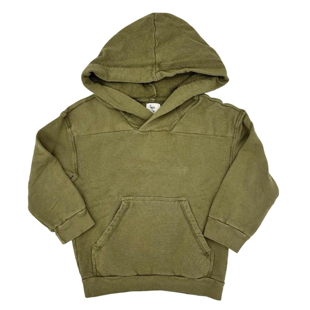 Nico Nico olive green sweatshirt, 4 years