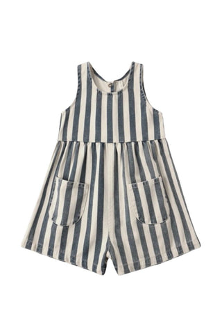 Rylee + Cru Navy Stripe Dani Romper BBrand New with Tags, 4-5 years