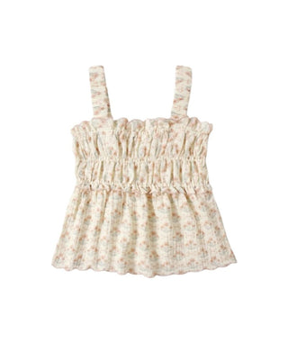 Rylee + Cru Smocked Tank Blossom Brand New with Tags, 4-5 years