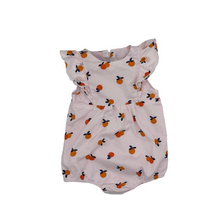 Jacadi  Pink orange romper, 18 Months