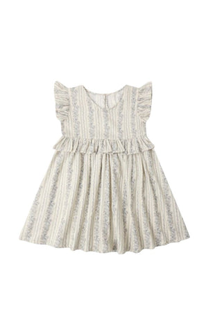 Rylee + Cru Brielle Dress Blue Floral Brand New with Tags, 4-5 years