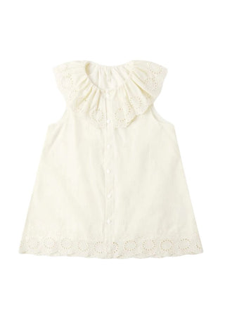 Rylee + Cru Marina Dress Ivory Brand New with Tags, 4-5 years