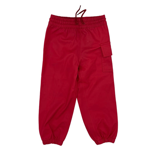 Hatley Red rain pants, 2 Years