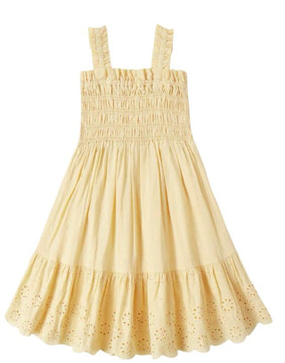 Rylee + Cru Sutton Dress Lemon Brand New with Tags, 4-5 years