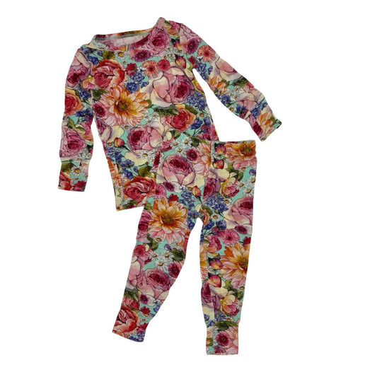 Posh Peanut Floral pajamas, 18-24 months