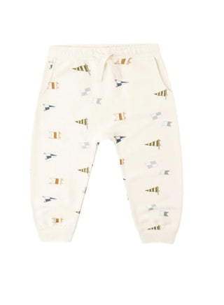 Rylee + Cru Natural Flags Sweatpant Brand New with Tags, 4-5 years