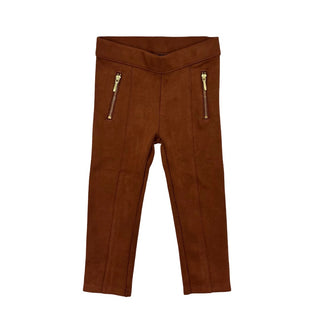 Janie and Jack Faux suede leggings, 2 Years