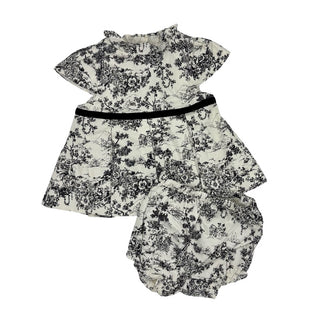 Janie and Jack Floral dress w/bloomers, 18-24 months