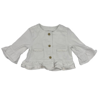 Janie and Jack White jean jacket, 18-24 months