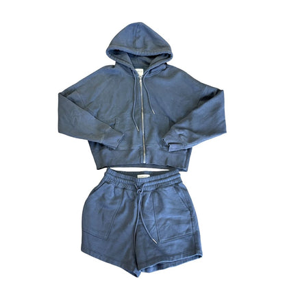 Abercrombie & Fitch charcoal short set, small