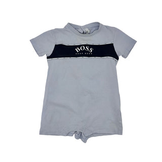 Hugo Boss Baby blue play suit , 18 Months