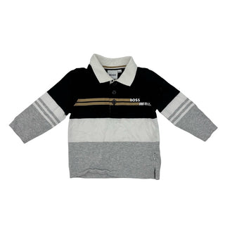 Hugo Boss Grey collared shirt, 12 Months