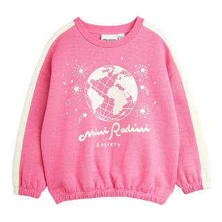 Mini Rodini society organic cotton sweatshirt, 8-9 years