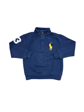 Polo Ralph Lauren Navy quarter zip, 4T