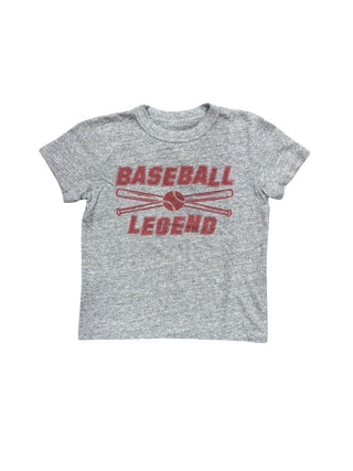 Chaser Grey Baseball Legend tee, 6 years