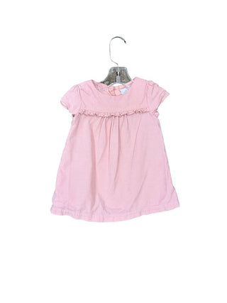 The Little White Company Pink Corduroy Dress, 6-9 months