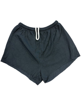 Aerie Black Drawstring Sweatshorts, XXS Womens
