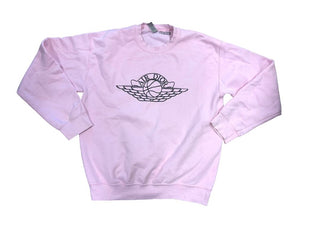 No Brand Light Pink "Air Dior" Graphic Sweatshirt , Youth Medium