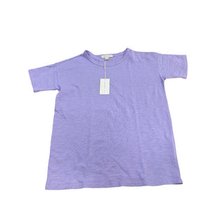 Les gamins Purple easy boxy tee, 8-9 years
