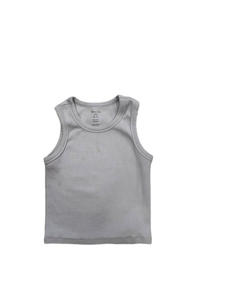 Rylee + Cru Light purple ribbed tank top, 10-12y